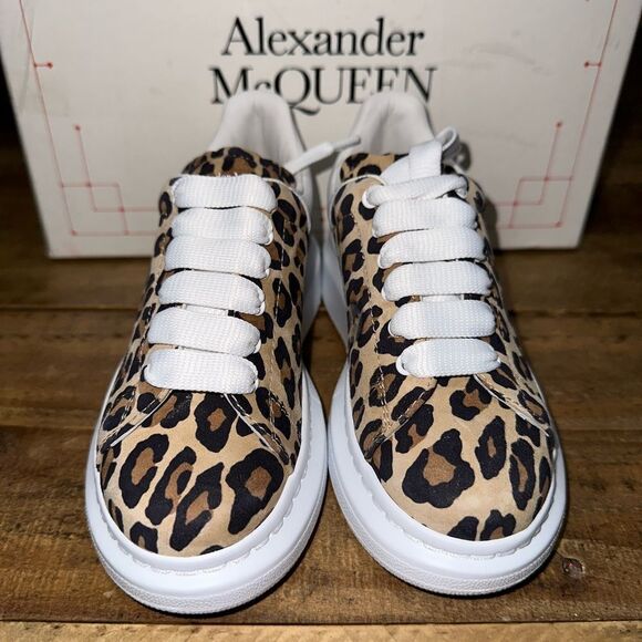 Alexander McQueen Leopard Sneakers